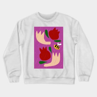 Poms &amp; Horns - Rosh Hashanah Joy! Crewneck Sweatshirt